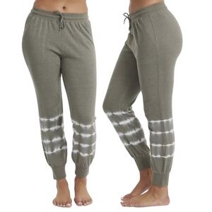 nwt Splendid Tye-Dye Cotton Joggers Sweatpants Dip-Dye Drawstring Track Pants